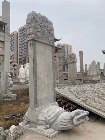 青石墓碑，青石墓穴，青石碑座碑板批发厂家